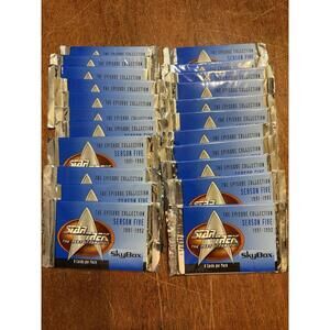Star Trek: TNG Trading Cards Season 5 (1991-1992) Skybox 1996 SEALED 22 Packs